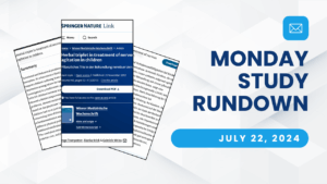 Monday Study Rundown cover