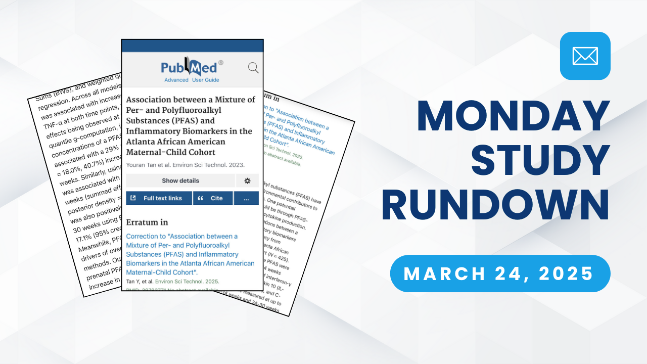 Monday Study Rundown cover