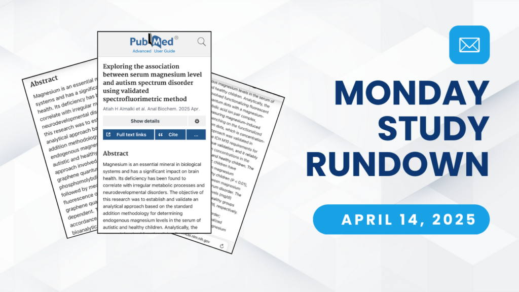 Monday Study Rundown cover