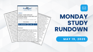 Monday Study Rundown cover