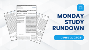 Monday Study Rundown cover