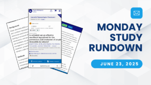 Monday Study Rundown cover