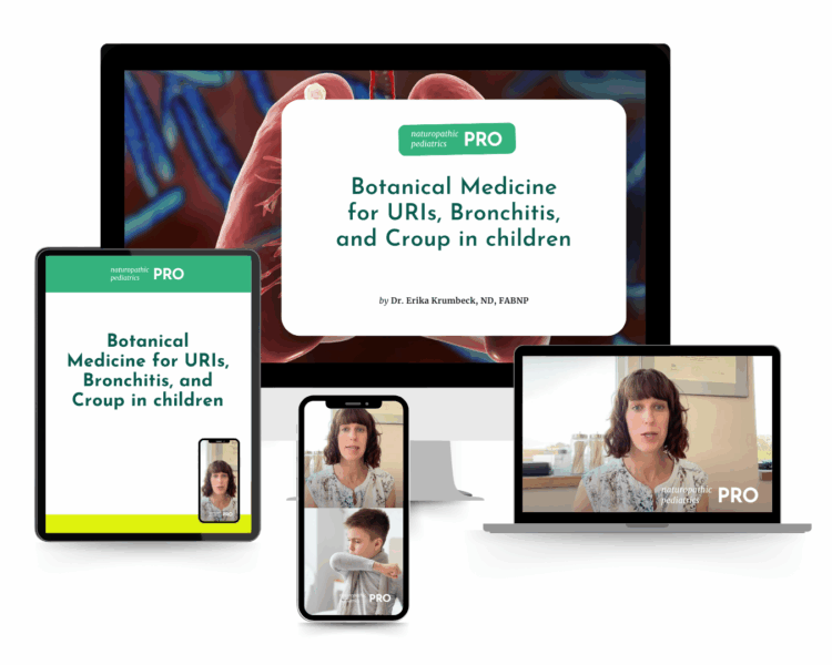 Botanical Medicine for URIs, Bronchitis, and Croup in Children