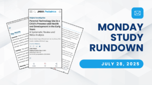Monday Study Rundown cover