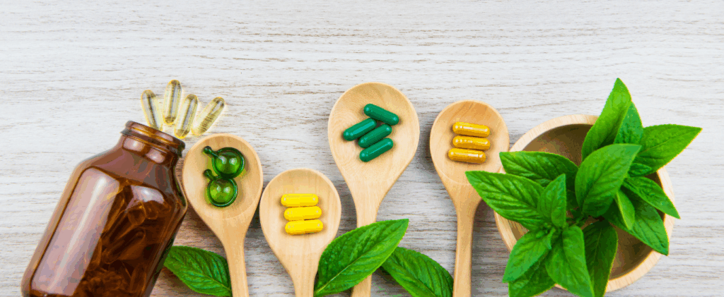 Table illustrating combined herbal and Western medical strategies for treating pertussis-like syndrome in children.