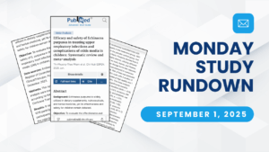 Monday Study Rundown cover