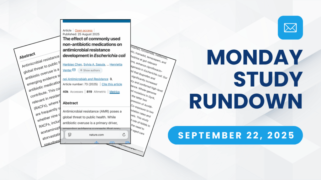 Monday Study Rundown cover