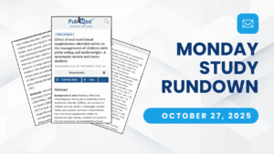 Monday Study Rundown