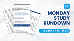 Monday Study Rundown cover